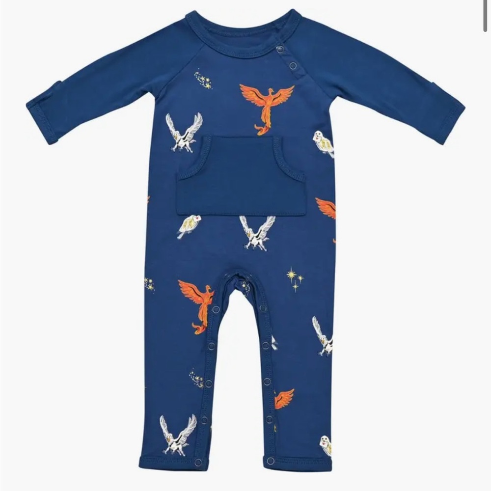 Kyte BABY Navy Romper